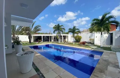 Casa em condomínio fechado com 3 quartos à venda na al-101, 1, massagueira, marechal deodoro, 450 m2 por r$ 1.700.000