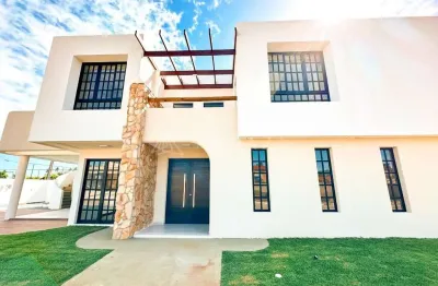 Casa em condomínio fechado com 4 quartos à venda na anatólio de oliveira, 262, massagueira, marechal deodoro, 272 m2 por r$ 1.650.000