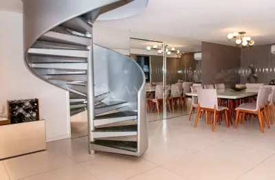 Cobertura com 5 quartos à venda na deputado josé lages, 137, ponta verde, maceió, 335 m2 por r$ 2.600.000