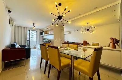 Apartamento com 3 quartos à venda na e, 119, poço, maceió, 74 m2 por r$ 490.000