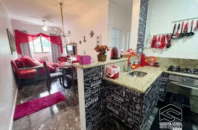 Apartamento com 1 quarto à venda na Avenida Santa Maria, Enseada, Guarujá