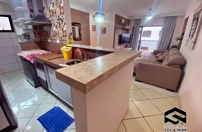 Lindo e amplo apartamento 03 dormitórios, com lazer e vista ao mar!