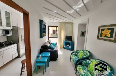 Lindo apartamento! vista ao mar, com lazer, apenas 150m da praia!