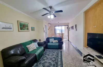 Amplo apartamento 300m da praia, com lazer completo e portaria 24 horas!