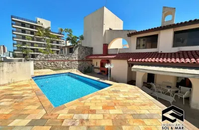 Linda cobertura duplex com piscina e churrasqueira, á 300mts do mar!