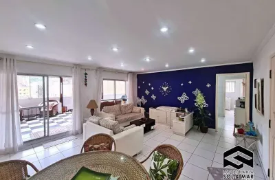 Cobertura com 3 quartos para alugar na Av. Dom Pedro, Enseada, Guarujá