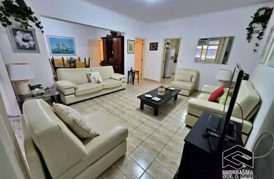 Oportunidade! amplo apto 03 dorm&apos;s, sacada, garagem, 01 quadra da praia!
