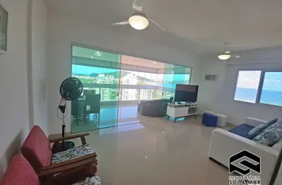 Amplo terraço gourmet, linda vista ao mar, lazer completo, 02 vagas!