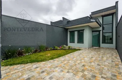 Casa para venda em fazenda rio grande, gralha azul, 3 dormitórios, 1 suíte, 2 banheiros, 2 vagas