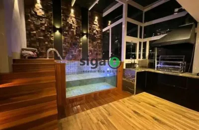 Cobertura exclusiva à venda no morumbi,  2 dorms, piscina privativa, alto padrão ao lado do einstein