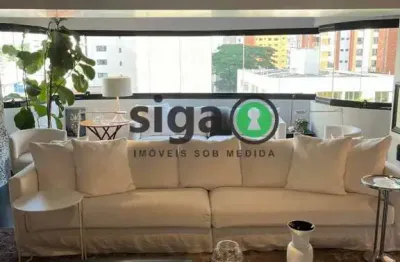 Apartamento com 2 quartos à venda na Avenida Rouxinol, 533, Moema, São Paulo