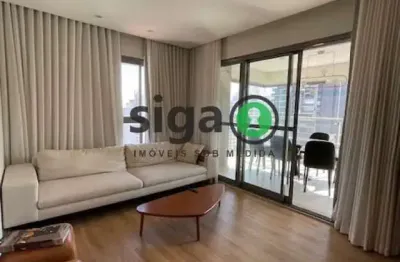 Apartamento para venda com 70m², 2 dorms, 1 suite, 1 vaga mobiliado no jardim américa