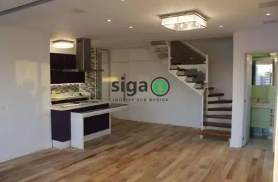 Cobertura à venda 2 quartos, 2 vagas, 114m², chácara inglesa - sp