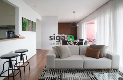 Triplo vila olimpia - unidade para locação na vila olimpia mobiliado com 95m²