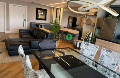 Apartamento com 149m2, 3 suites, 4 banheiros 2 vagas demarcadas e deposito de 3m2