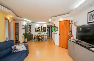 Apartamento à venda e locação 3 quartos, 2 vagas, 105m², chácara klabin-sp