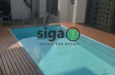Cobertura duplex  a venda no campo belo com 5 quartos
