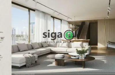 Cobertura duplex para venda no itaim 03 suítes, são paulo - sp