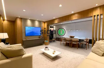 Apartamento novo sky park 125 m² tatuapé mobiliado e decorado