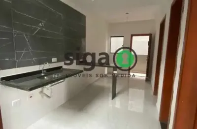 Apartamento com vaga de garagem e elevado na parte alta do carrão