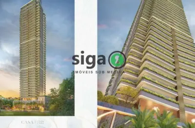 Apartamento para venda no brooklin 04 suítes, são paulo - sp