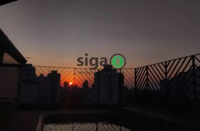 Apartamento duplex a venda com 3 dorm, 1 suíte, com 149m², vila clementino- terraço goumert