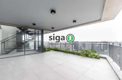Cobertura duplex a venda no brooklin, com 411m² no contrapiso