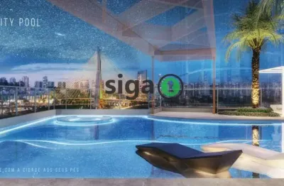 Apartamento para venda no brooklin 02 suítes, são paulo - sp