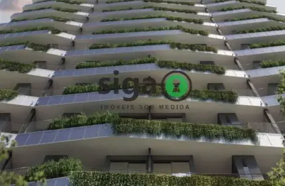 Apartamento de 110m² com 2 suítes e living 180º à venda na vila olímpia ? moderno, sofisticado!