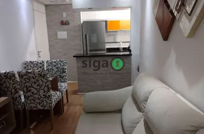 Apartamento á venda 2 quatros, 1 vaga de garagem, 42m² campo limpo
