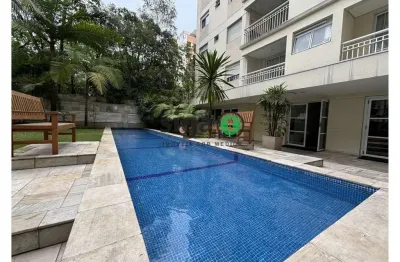 Studio mobibiliado de 33m², locação por r$ 3.197,00 - panamby - são paulo/sp