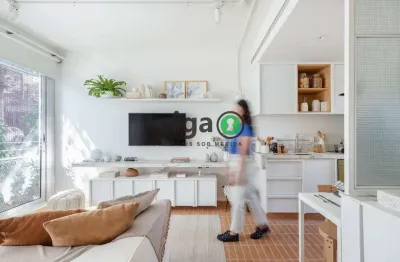 Apartamento studio para venda na vila madalena, são paulo - sp