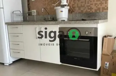 Excelente apto com 35m², 1 quarto ,1 banheiro e 1 vaga para locação  mobiliado, no brooklin