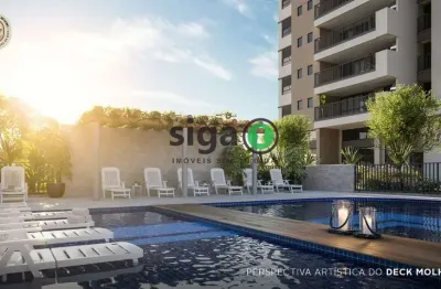 Apartamento á venda na rua nelson gama de oliveira, entre em 12/25, unidades com varanda gourmet!!!
