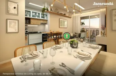 Apartamento de 57m² à venda no morumbi com 2 quartos, 1 suíte e 1 vaga