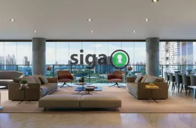 Apartamento á venda 358,67m² com 4 suítes localizado na vila nova conceição/sp