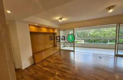 Apartamento 138m² para locação e venda com 3 suíte, 2 vagas localizado na  vila andrade/sp