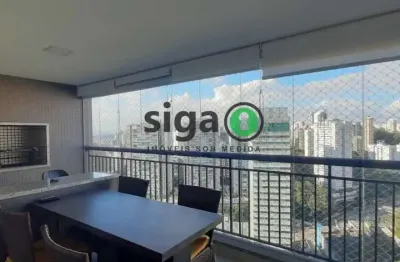 Apartamento a venda de 133 m²  com 3 suítes no verde morumbi em andar alto