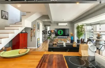 Cobertura duplex de alto padrão: 2 suítes, cobertura gourmet e 3 vagas! próx. berrini e cidade jar