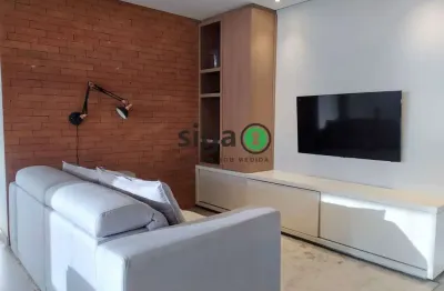 Apartamento para locação no brooklin - 69 m², 2 quartos,1 vaga, mobiliado