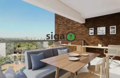 Apartamento residencial em jardim américa à venda, no contrapiso, 1 quartos 1 vaga