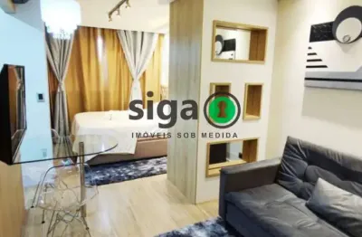Apartamento 35m² para locação mobiliado, localizado no bela vista, são paulo