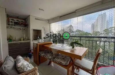 Apartamento á venda na vila andrade com 104m², varanda gourmet e lazer completo!
