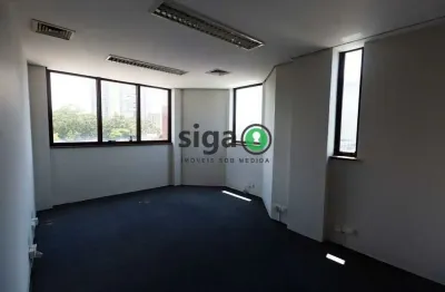 Sala comercial para locação de 110m² com 1 vaga- av. morumbi!