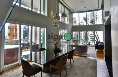 Apartamento mobiliado para venda no panamby, torre unica, três vagas!