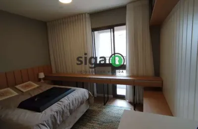 Studio na chácara santo antônio - 25m² disponível para locação!!