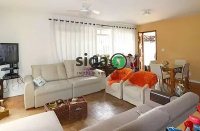 Sobrado 4 quartas com 2 suítes, 4 vagas de garagem, 250m², venda e locação campo belo