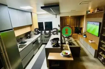 Apartamento cobertura á venda -117 metros, 2 quartos, 2 vagas em interlagos!!
