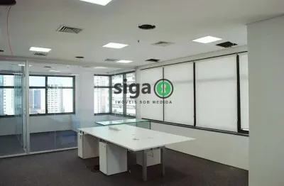 Escritório corporativo com 125m² na vila mariana - estrutura completa e 3 vagas de garagem!