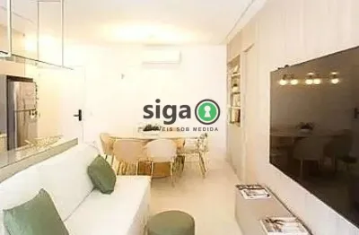Apartamento de 65m2, à venda com 2 quartos, mobiliado, no brooklin